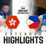 Hong Kong 🇭🇰 vs Philippines 🇵🇭 | Extended Highlights | FIBA Asia Cup 2025 Qualifiers