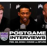 Kevin Huerter, De’Aaron Fox & Coach Brown | Postgame Pressers 2.22.24