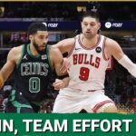 Boston Celtics get big games from Derrick White, Jaylen Brown, Jayson Tatum; beat Chicago Bulls