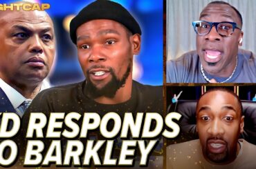 Shannon Sharpe & Gilbert Arenas react to Charles Barkley calling Kevin Durant a follower | Nightcap