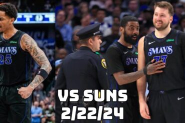 Dallas Mavericks Team Highlights vs the Suns (02.22.2024)