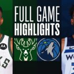 BUCKS at TIMBERWOLVES | FULL GAME HIGHLIGHTS | February 23, 2024
