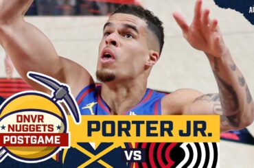 Michael Porter Jr. goes OFF, leads Denver Nuggets to back to back wins