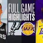 SPURS at LAKERS | FULL GAME HIGHLIGHTS | February 23, 2024