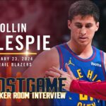 Collin Gillespie Full Post Game Locker Room Interview vs. Trailblazers 🎙