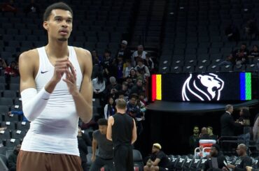 Spurs rookie sensation Victor Wembanyama prepares to play in Sacramento for the first time