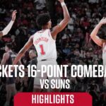 Rockets 16-Point Comeback vs Suns | Houston Rockets