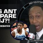 Stephen A. COMPARES Anthony Edwards to MICHAEL JORDAN 👀 + Can Wolves go ALL THE WAY? | NBA Countdown