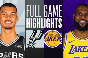 LA Lakers vs San Antonio Spurs Full Game Highlights | Feb 23 | NBA Regular Season 2024