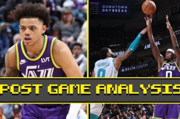 Keyonte George and Taylor Hendricks shine in Utah Jazz loss to the Hornets