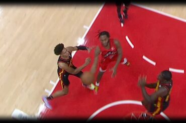 IQ with the Circus Shot vs Atlanta Hawks