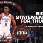 A BIG statement win for the Thunder + The importance of conference seeding 🙌 | The Hoop Collective