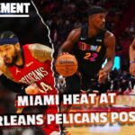 Miami Heat at New Orleans Pelicans Postgame Show | The Basement Sports Network