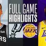 Game Recap: Lakers 123, Spurs 118