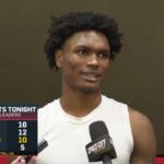 Amen Thompson PostGame Interview | Phoenix Suns vs Houston Rockets