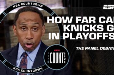 Stephen A. says Knicks are going to conference finals* (if healthy) | NBA Countdown