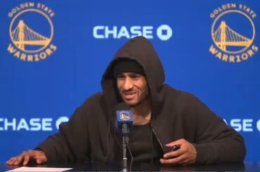 Gary Payton II PostGame Interview | Charlotte Hornets vs Golden State Warriors