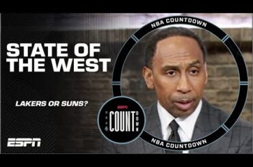 Stephen A. says the Suns are the WORST TEAM IN THE 4TH QUARTER! | NBA Countdown