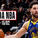 Warriors VENCEM com RECORDE de Klay Thompson na temporada - Rodada NBA 15/02