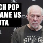 Coach Pop Previews Spurs vs Jazz | 2.25.2024