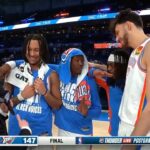 Luguentz Dort PostGame Interview | Washington Wizards vs Oklahoma City Thunder