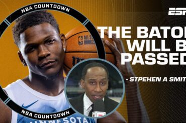 Stephen A. LOVES Anthony Edwards so much he even left LA to watch him play 👀 | NBA Countdown