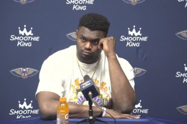 Zion Williamson on limiting mistakes, building chemistry | Pelicans Bulls Postgame 2/25/24