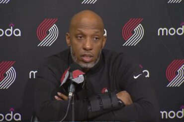 Chauncey Billups PostGame Interview | Charlotte Hornets vs Portland Trail Blazers