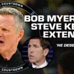 What does Kerr's extension mean for Warriors' future? HE DESERVES MORE! - Bob Myers | NBA Countdown