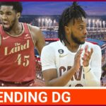 Donovan Mitchell DEFENDS Darius Garland after Cavaliers win + how new salary cap effects the Browns