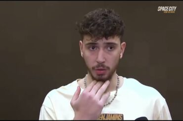 Alperen Sengun PostGame Interview | Oklahoma City Thunder vs Houston Rockets