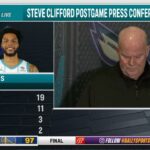 Steve Clifford PostGame Interview | Charlotte Hornets vs Golden State Warriors