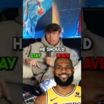 Should Lebron leave the Lakers?? 👀🚨 #lakers #lebron #nba