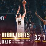 Nikola Jokić Records Third Straight Triple-Double | Full Game Highlights vs. Warriors 🎥