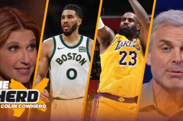 Lakers comeback against Clippers, Should the Celtics be the title favorites? | NBA | THE HERD