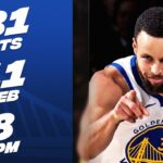 Steph Curry Puts On A Show At MSG - 31-PT DOUBLE-DOUBLE 🔥 | February 29, 2024