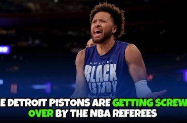 Detroit Pistons are getting screwed over by the NBA Officials on a nightly basis