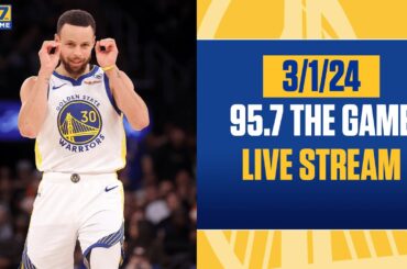 Warriors Look Absolutely Incredible On Defense In Win Over The Knicks | 95.7 The Game Live Stream