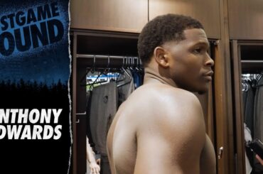 "You Gotta Stay Mentally Tough.” | Anthony Edwards Postgame Sound | 02.28.24