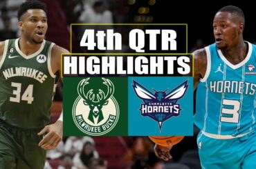 Charlotte Hornets vs Milwaukee Bucks 4th QTR Highlights | Feb 29 | 2024 NBA Season