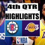 Los Angeles Lakers vs Los Angeles Clippers 4th QTR   Highlights | Feb 28 | 2024 NBA Season