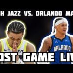 Utah Jazz @ Orlando Magic Post Game