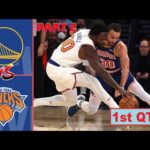 Golden State Warriors vs New York Knicks Full Highlights 1st - P2 | 29 Feb | NBA Season 2023-2024