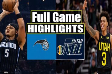 Orlando Magic vs Utah Jazz Full Game QTR Highlights | Feb 29 | 2024 NBA Season