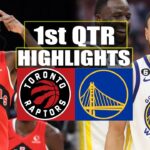 Golden State Warriors vs Toronto Raptors 1st QTR Highlights | March 1 | 2024 NBA Season