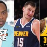 FIRST TAKE | LeBron will celebrate his 40K milestone with a victory over Joker, Nuggets - Stephen A.