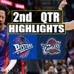 Detroit Piston vs Cleveland Cavaliers 2nd QTR Highlights | March 2 | 2024 NBA Season