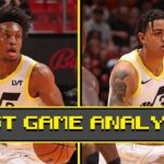 Keyonte George and Taylor Hendricks are becoming stars for the Utah Jazz