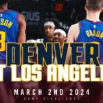 Denver Nuggets vs. Los Angeles Lakers Full Game Highlights 🎥