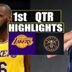 Los Angeles Lakers vs Denver Nugget 1st QTR Highlights | March 2 | 2024 NBA Season